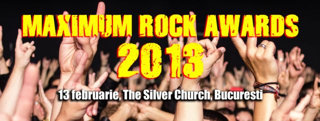 Nominalizarile la Maximum Rock Awards 2013